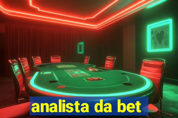 analista da bet